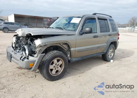 2006 Jeep Liberty Sport из США, поврежденный, VIN 1J4GL48536W274550